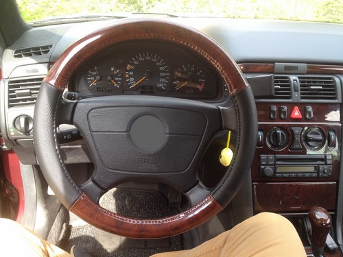 Lenkrad bezug holz - in, optik