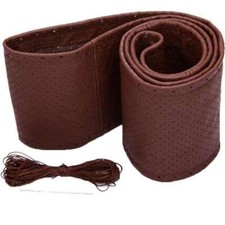 Lenkradbezug echt Leder braun