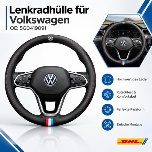Schafsleder lenkradhülle - schafsleder,